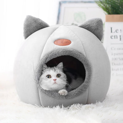 Frosty Nights Cat Bed