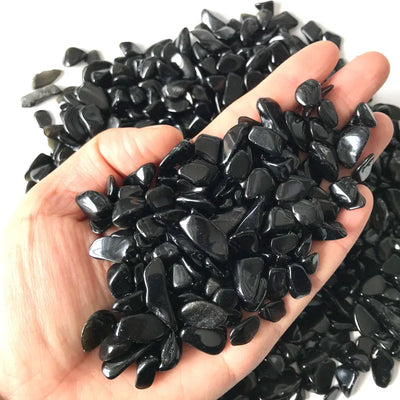 Black Obsidian Crystal Gravel