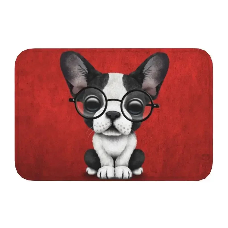 Cool French Bulldog Doormat