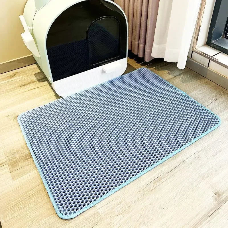 Cat Double Layer Toilet Mat