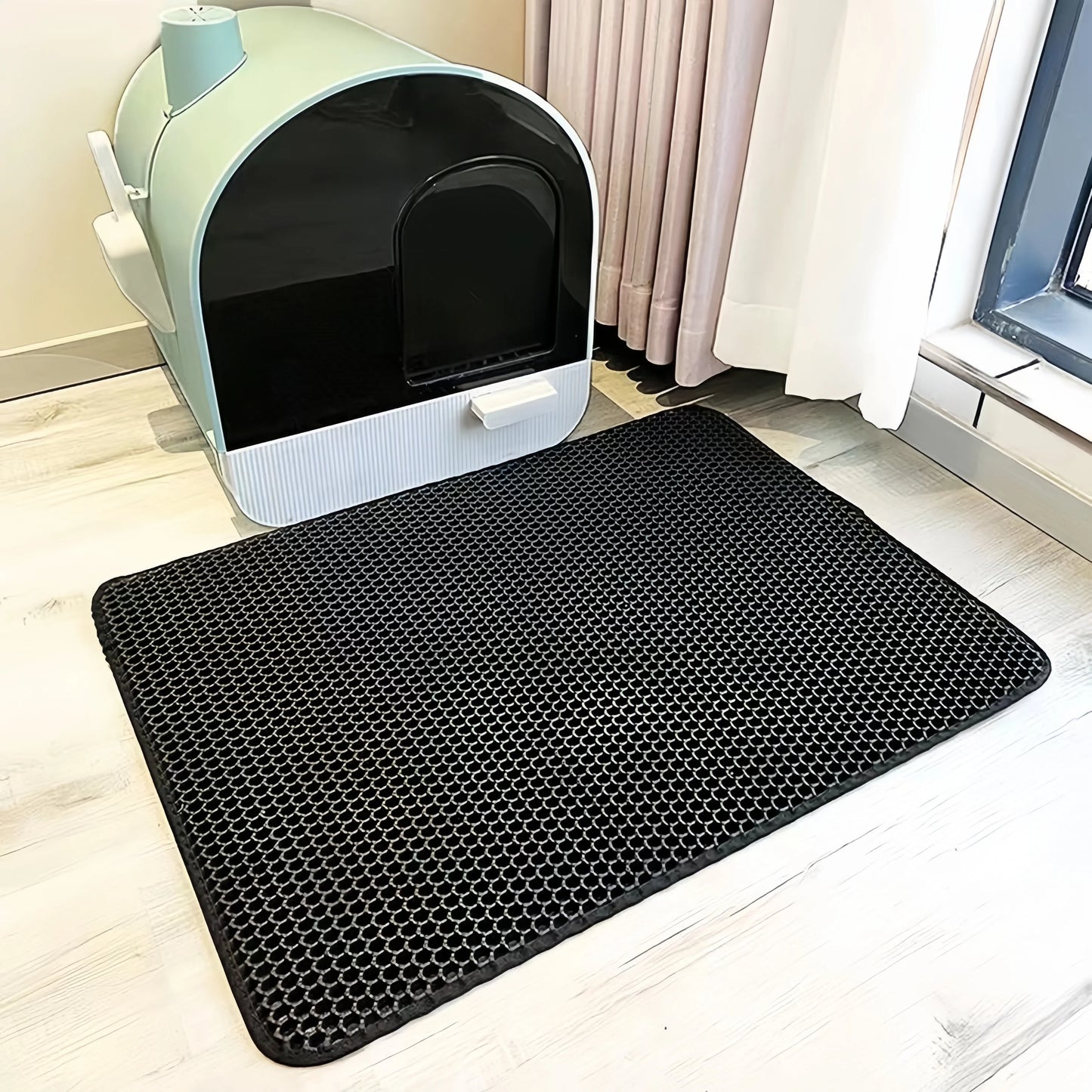 Cat Litter Mat with Dual Layers