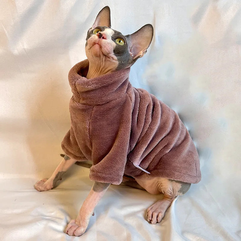 Soft Sweater Jacket for Cat