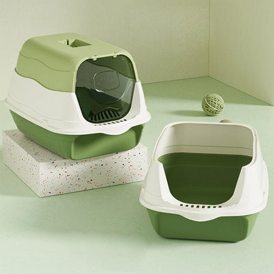 Spacious Large Cat Litter Box