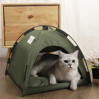 Cozy Pet Tent Bed for Cats