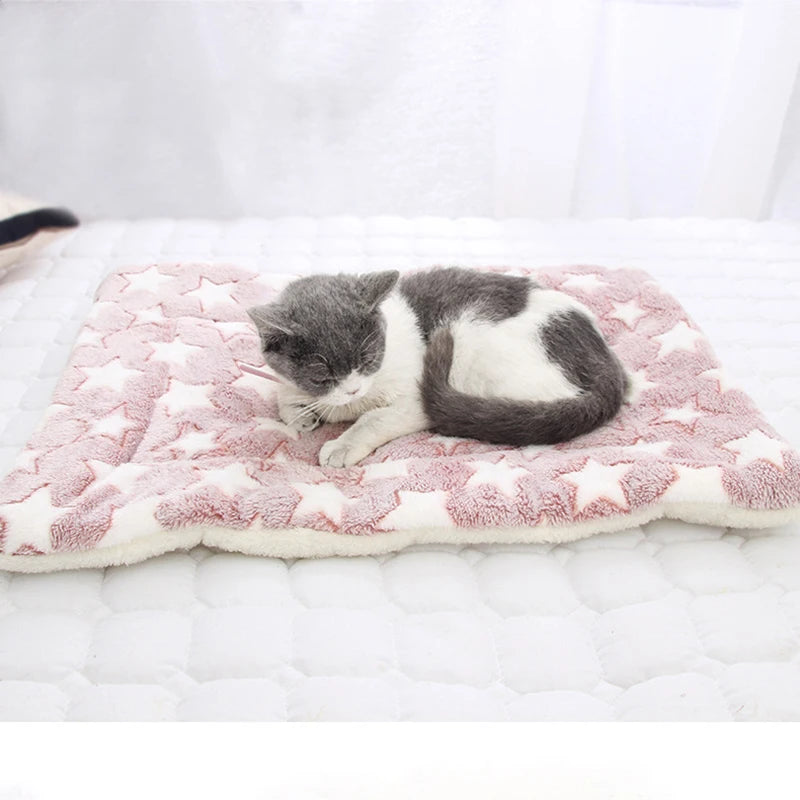 Soft Fleece Dog Bed Mat