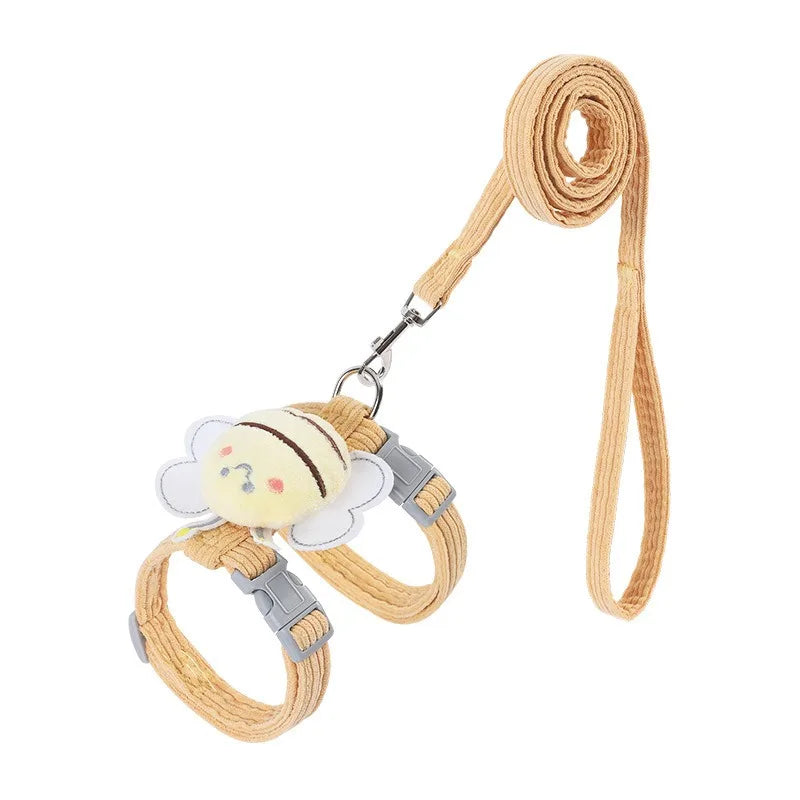 Stylish Cat Harness and Collar