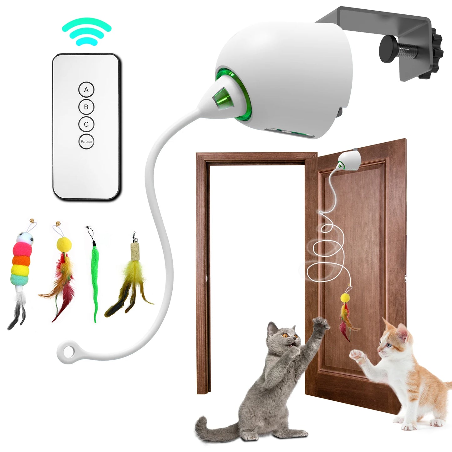 Interactive Smart Cat Play Toy