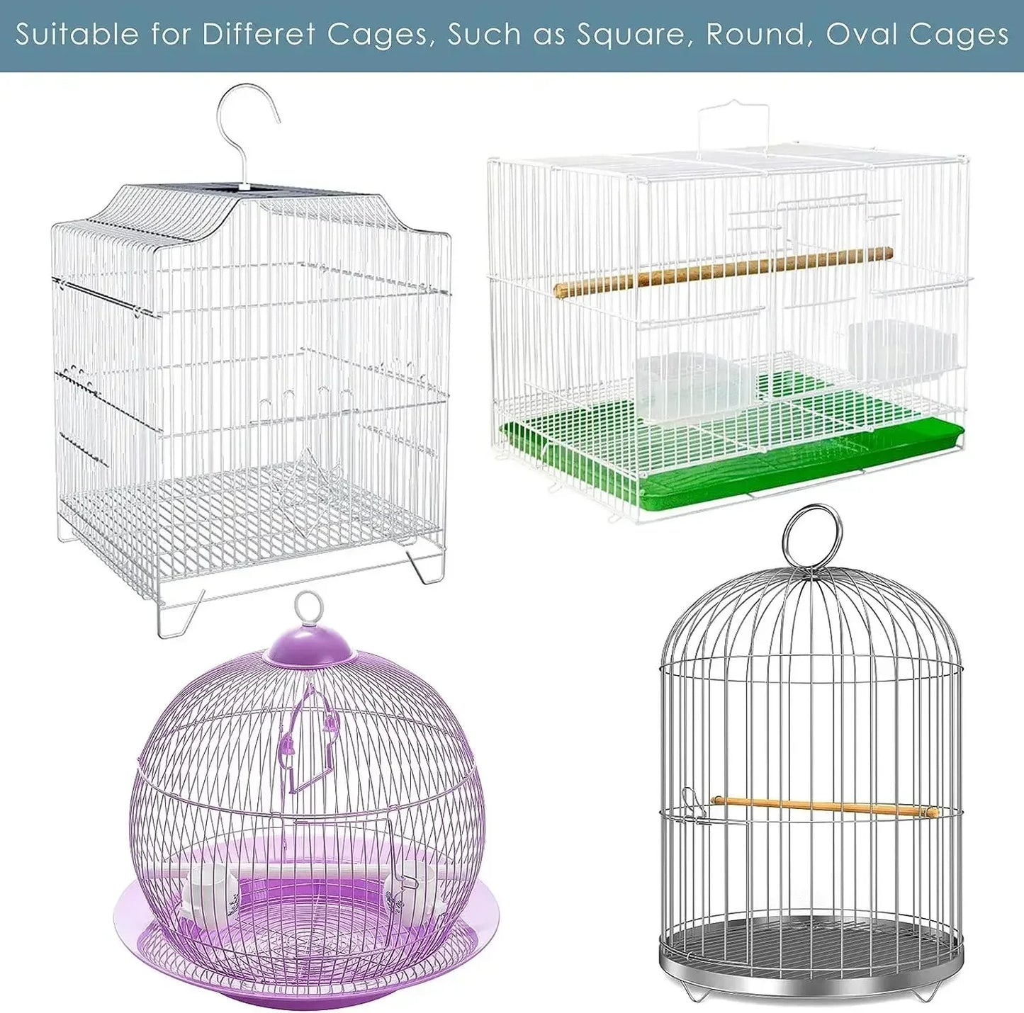 Mesh Bird Cage Cover Shell Skirt Net