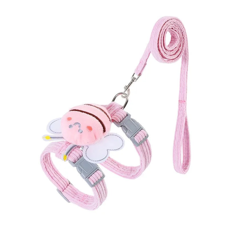 Stylish Cat Harness and Collar