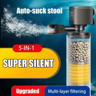 Silent Aquarium Filter