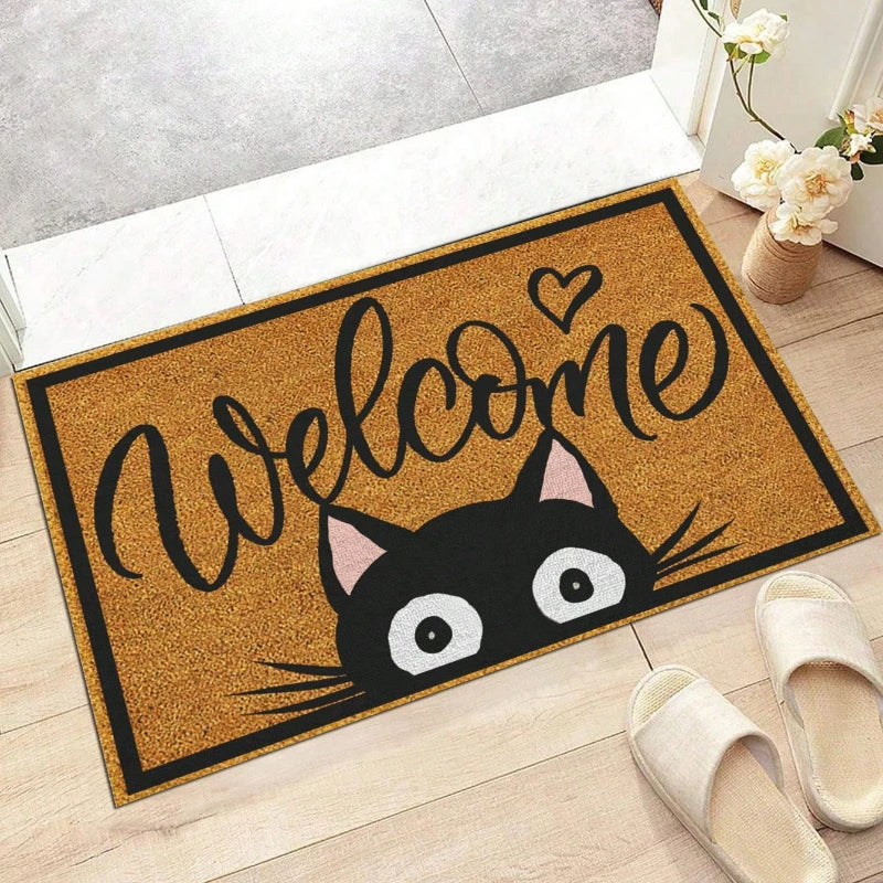 Meow Welcome Cat Mat