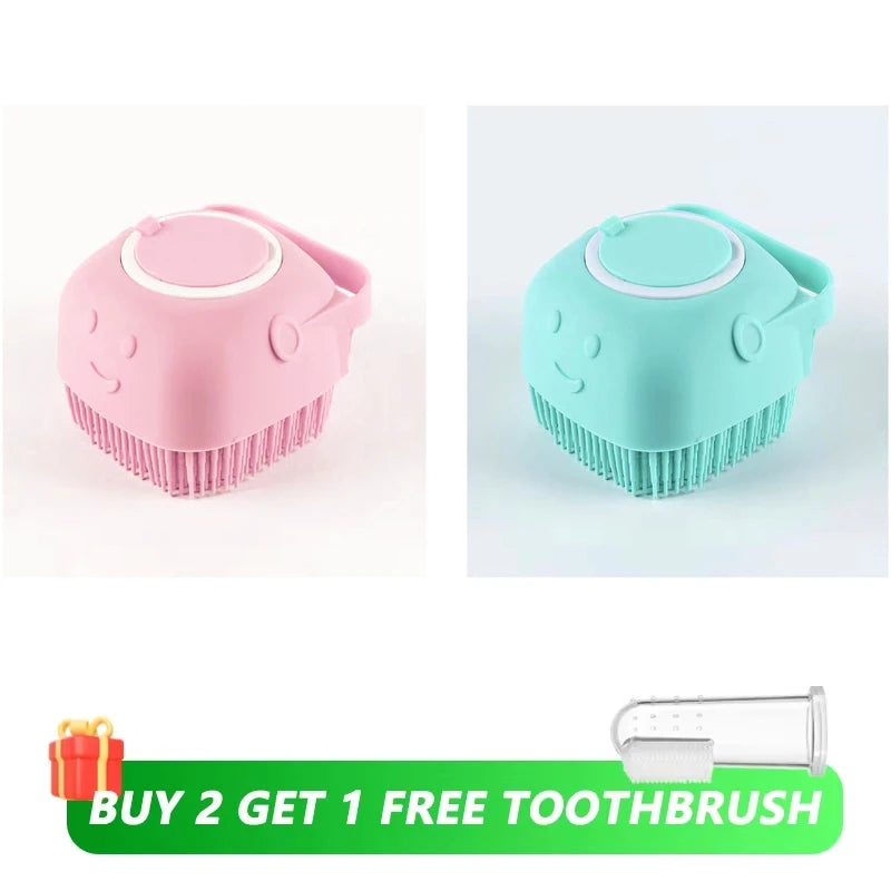 Silicone Dog Bath Brush