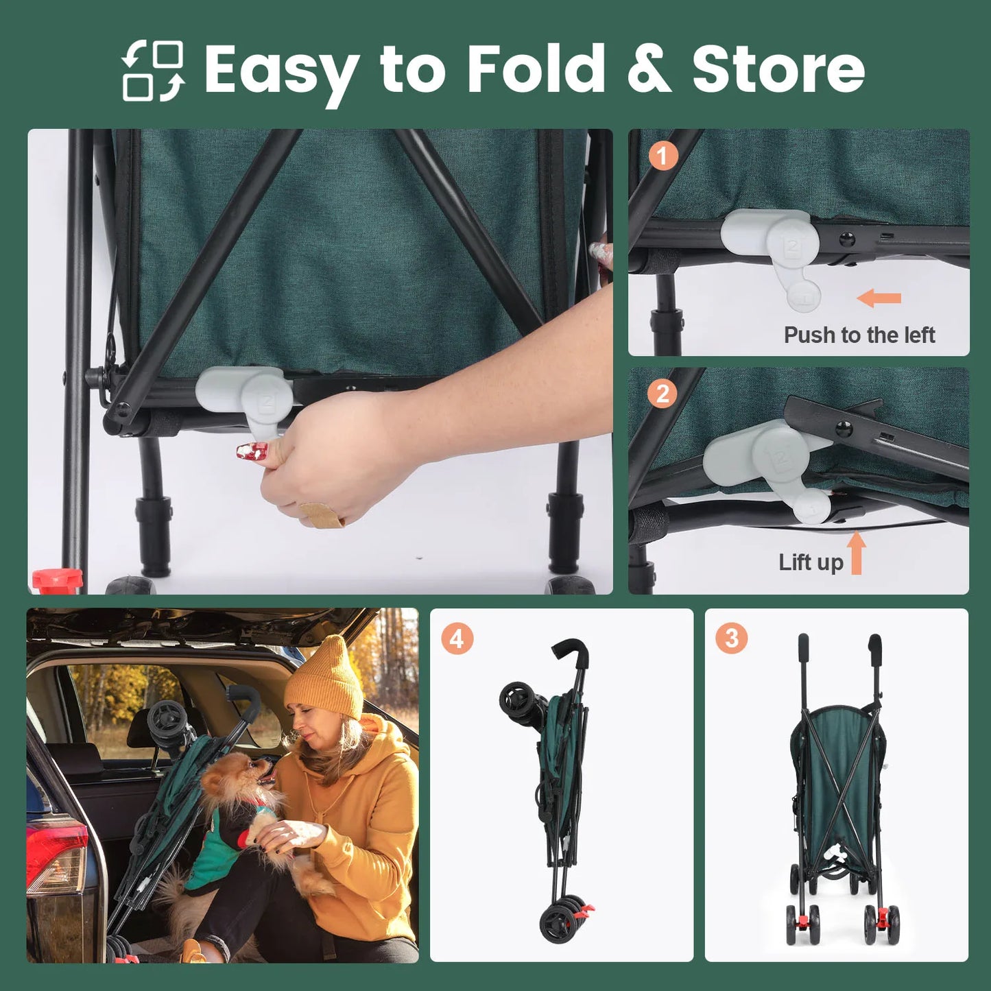 Pup Trail Outdoor Stroller