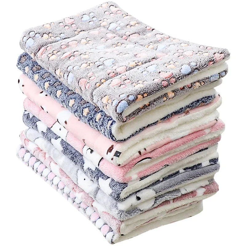 Soft Fleece Dog Bed Mat
