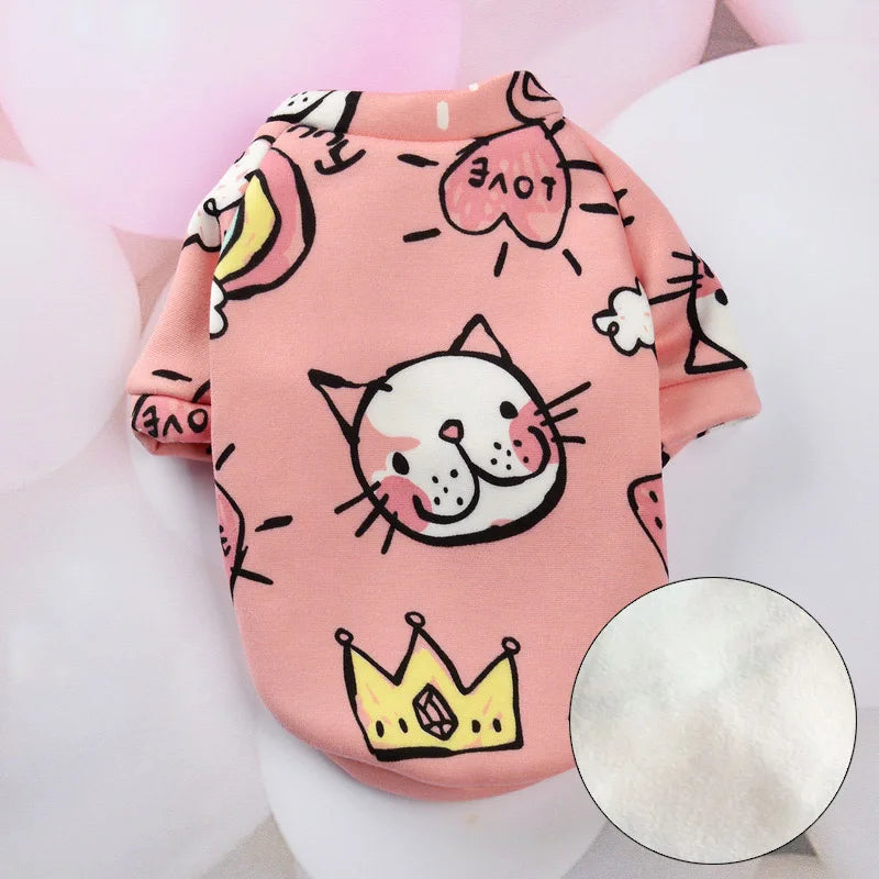 Cozy Cat Fleece Sweater