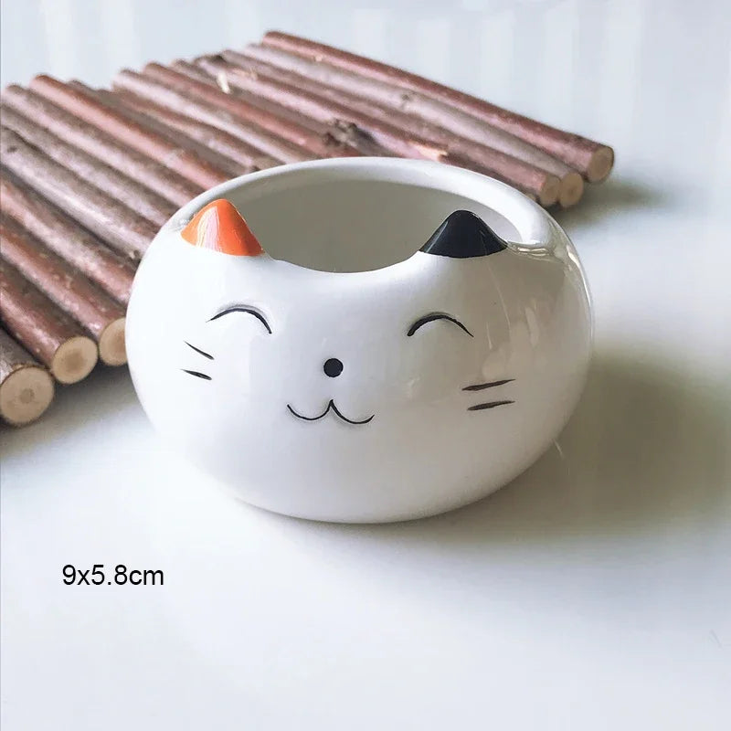 Ceramic Hamster Feeding Bowl