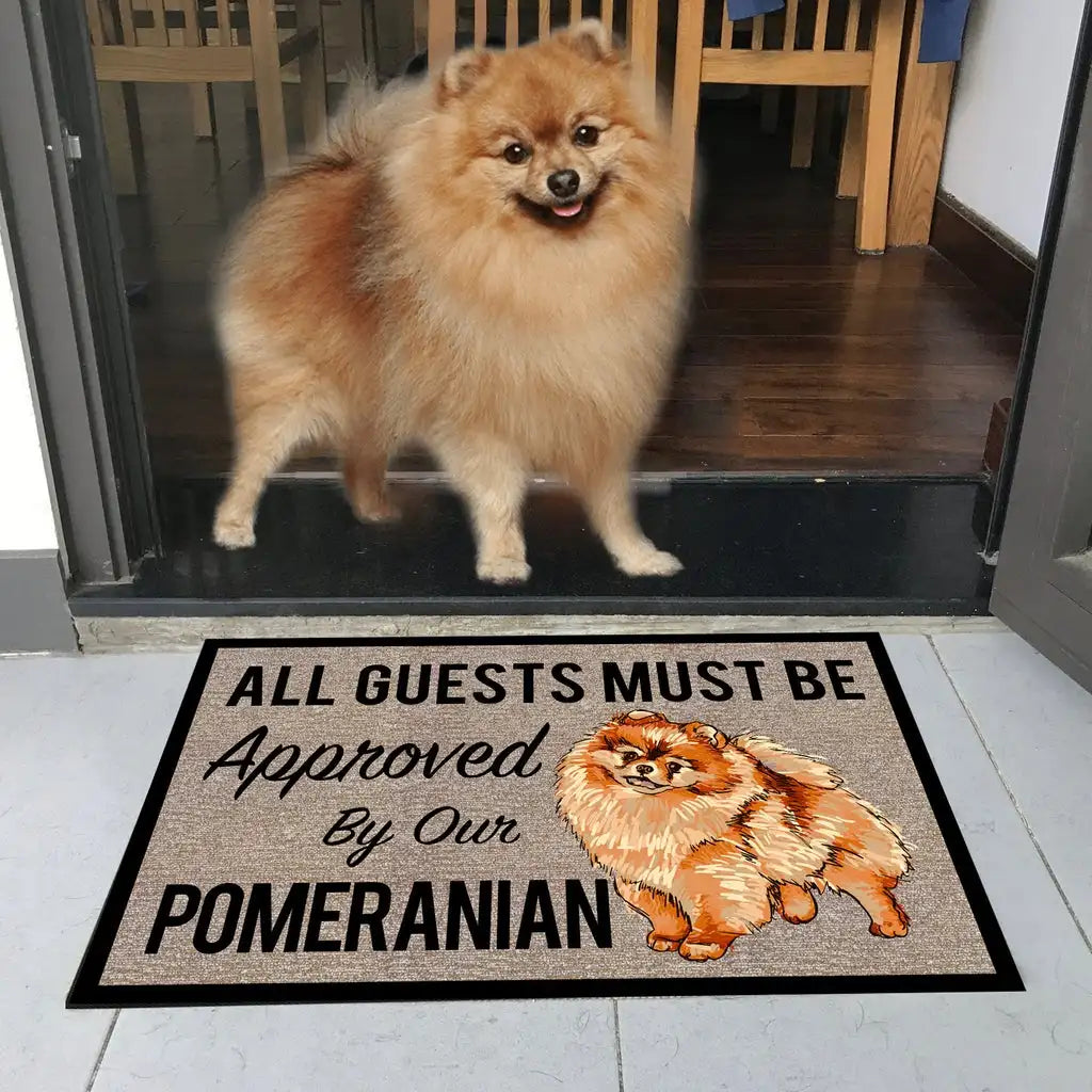 No Knock Bulldog Doormat