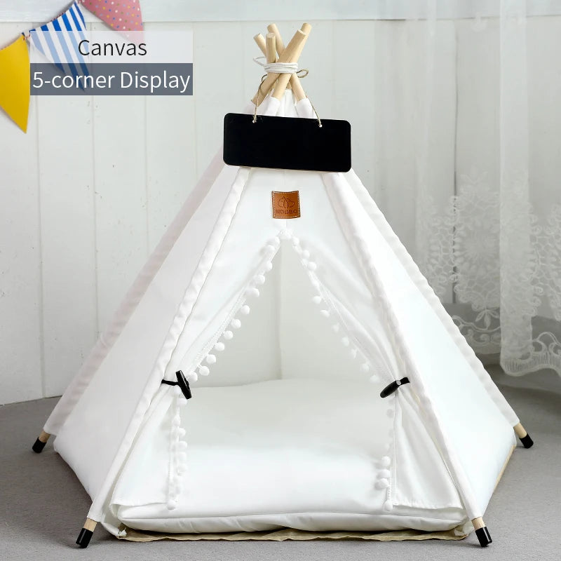 Cozy Paw Teepee House