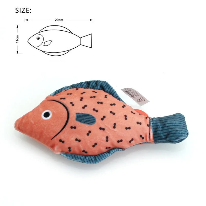 Catnip Fish Plush Toy