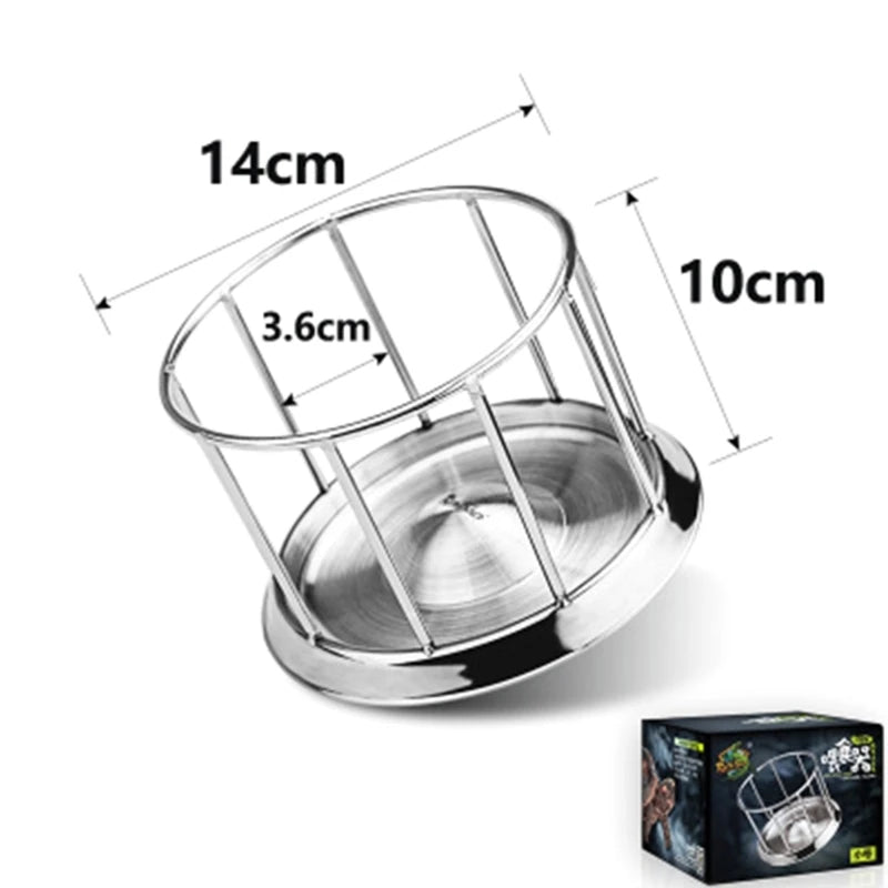 Tortoise Stainless Steel Feeder