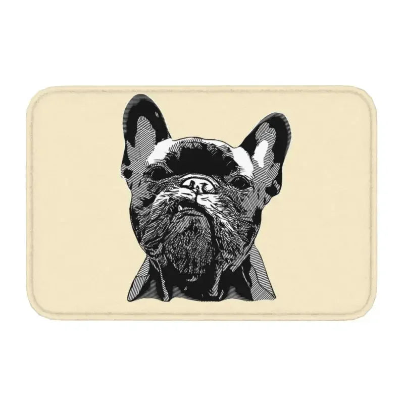Cool French Bulldog Doormat