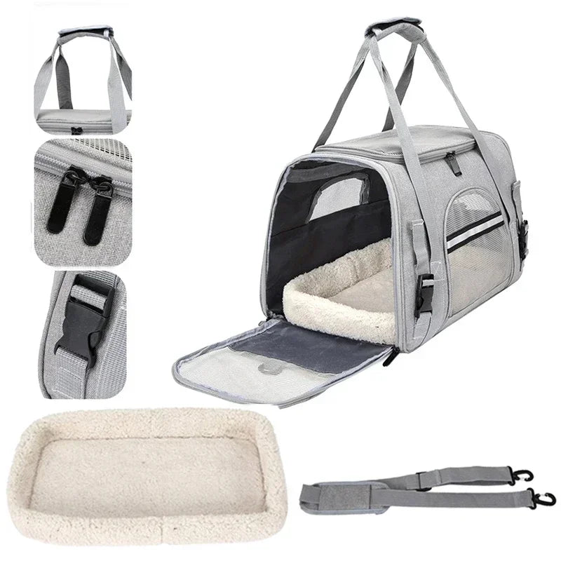 Cushioned Dog Carrier Bag