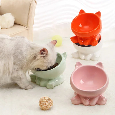 Pet Ceramic Cat Bowl