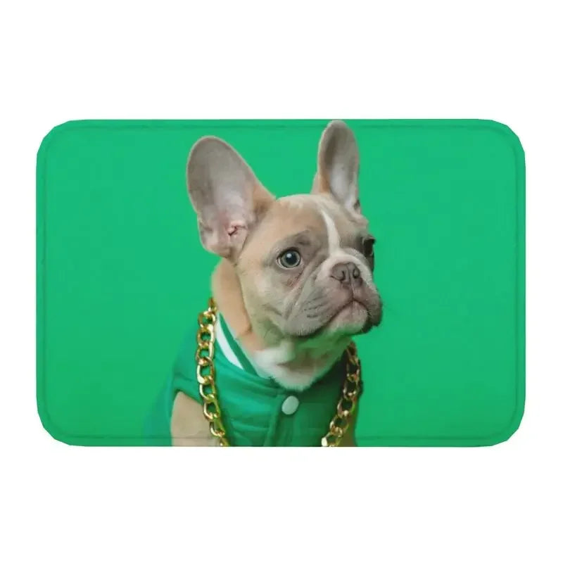 Cool French Bulldog Doormat