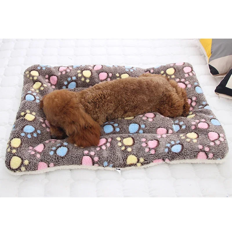 Soft Fleece Dog Bed Mat