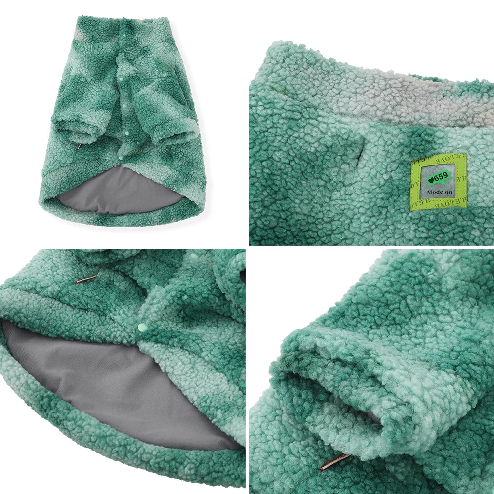 Cozy Fleece Dog Jacket