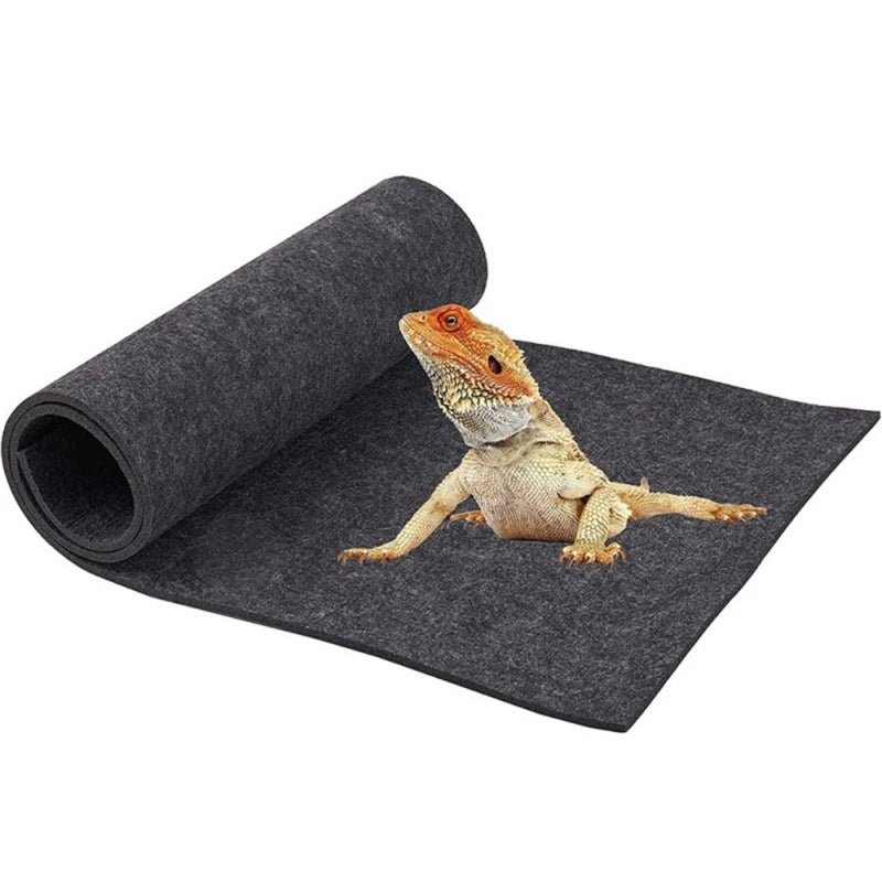Black Terrarium Mat Bedding