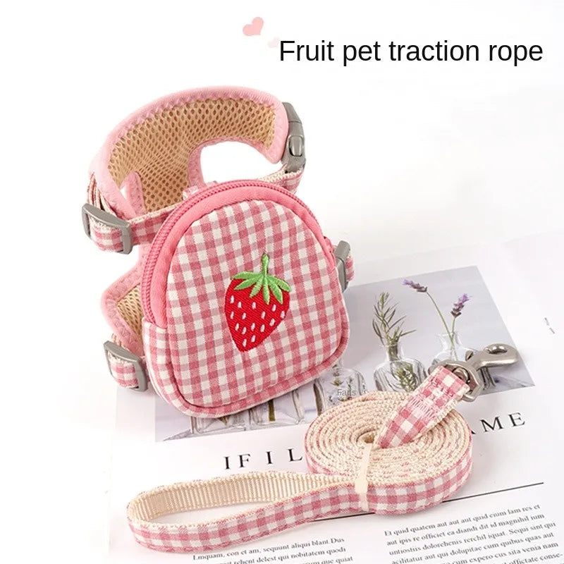 Cat Harness with Backpack