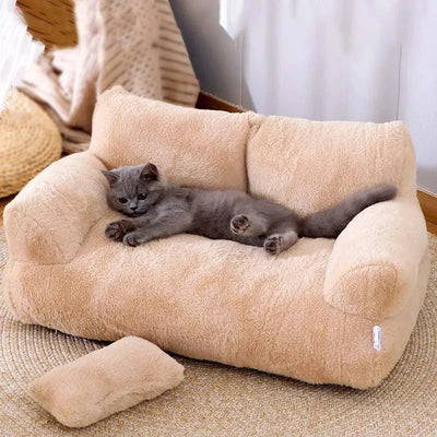 Luxury Winter Cat Bed