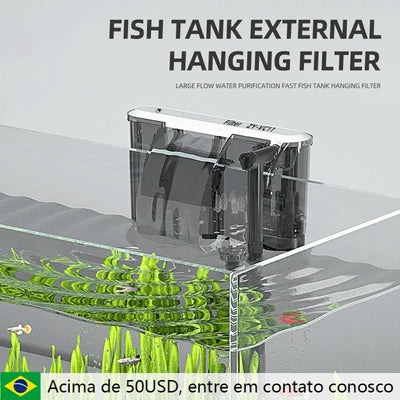 Wall-Mounted Aquarium Filter