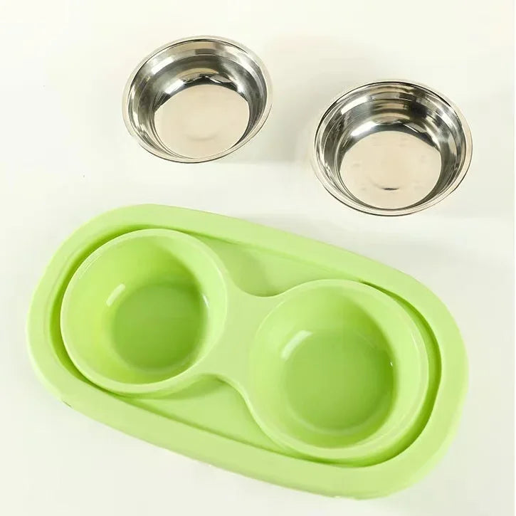 Foldable Cat Feeder Bowl