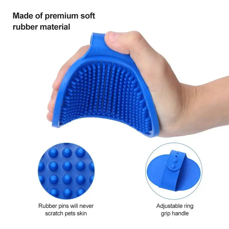 PawSoothe Rubber Bath Brush
