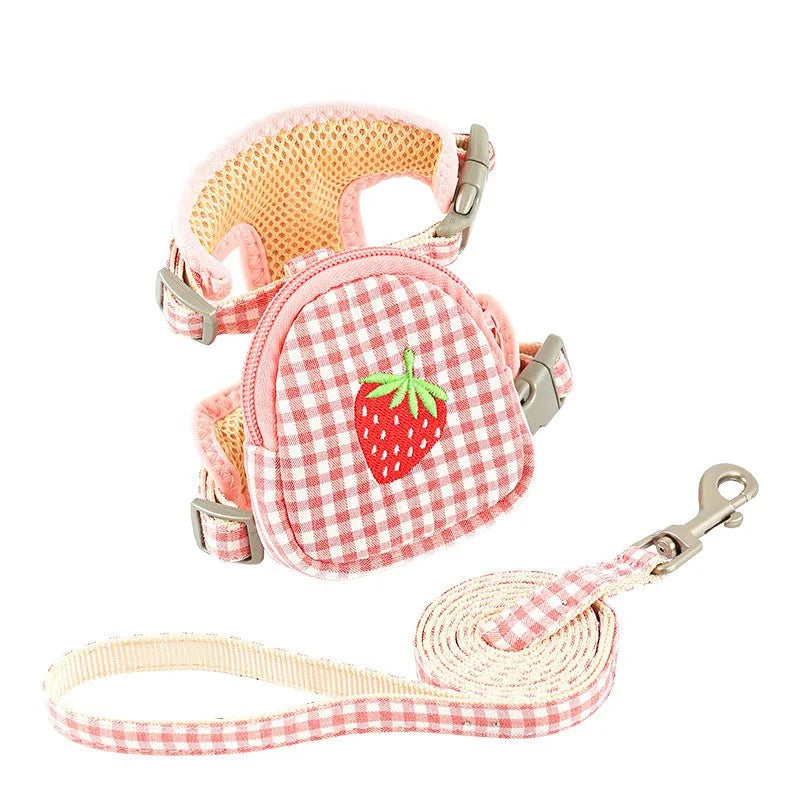 Cat Harness with Backpack