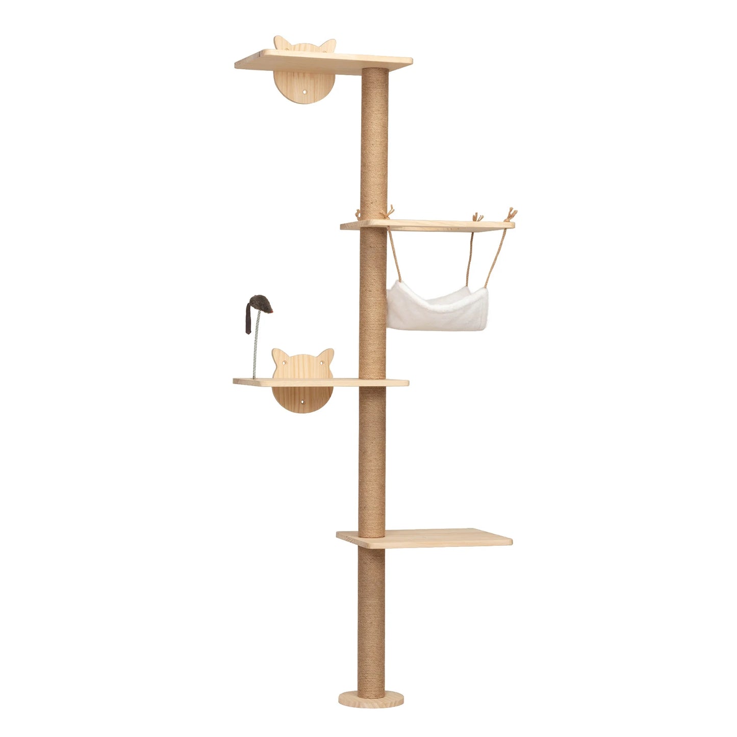 Wall-Mount Cat Climbing Shelf