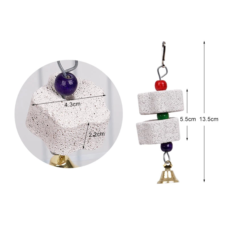 Bird Chewing Toy with Bells