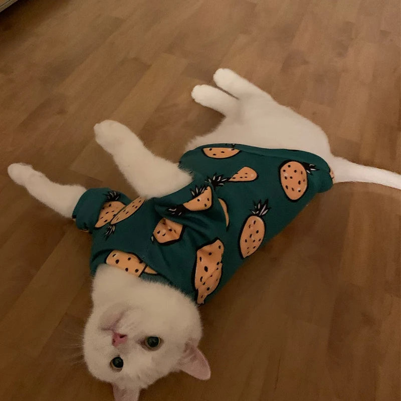 Cozy Cat Fleece Sweater