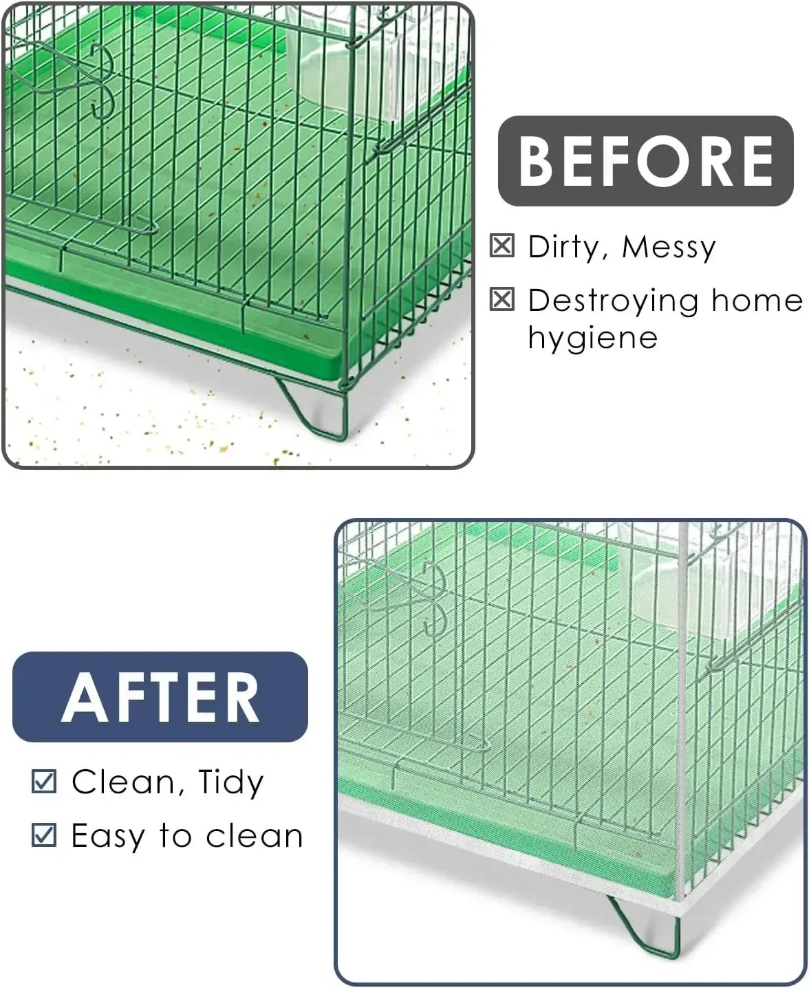 Mesh Bird Cage Cover Shell Skirt Net