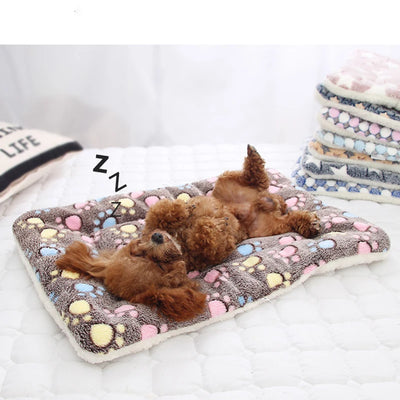 Soft Fleece Dog Bed Mat