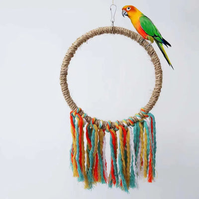 Swing Ring Bird Toy