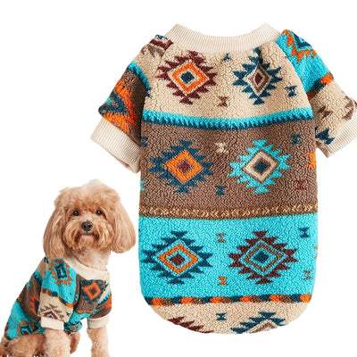 Trendy Printed Dog Sweater