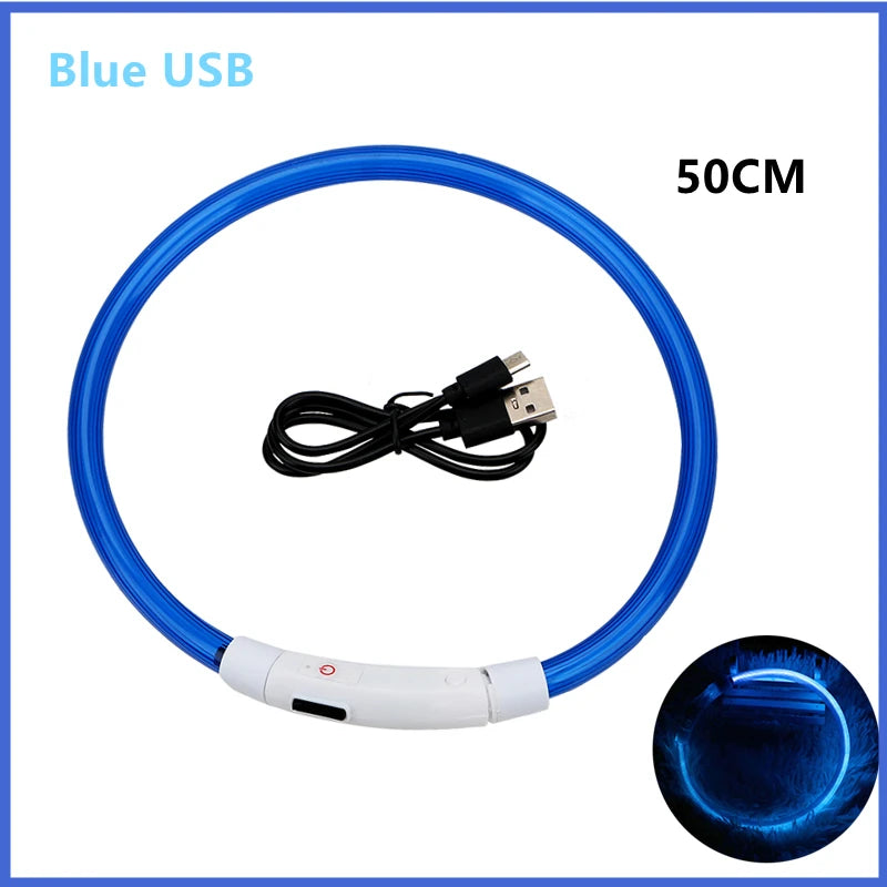 USB Rechargeable LED Collar