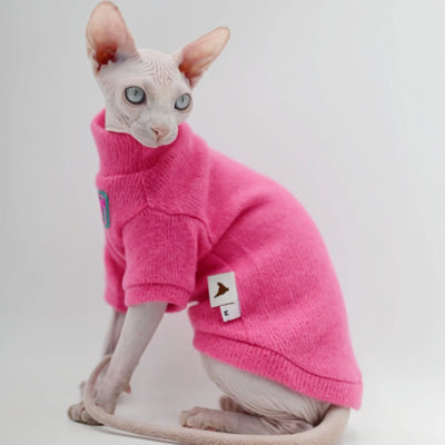 Fashionable Soft Cat Sweater