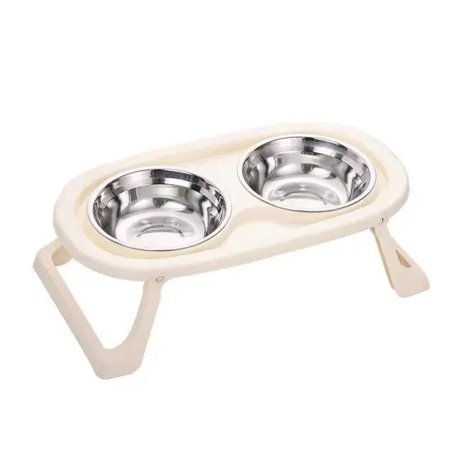 Foldable Cat Feeder Bowl