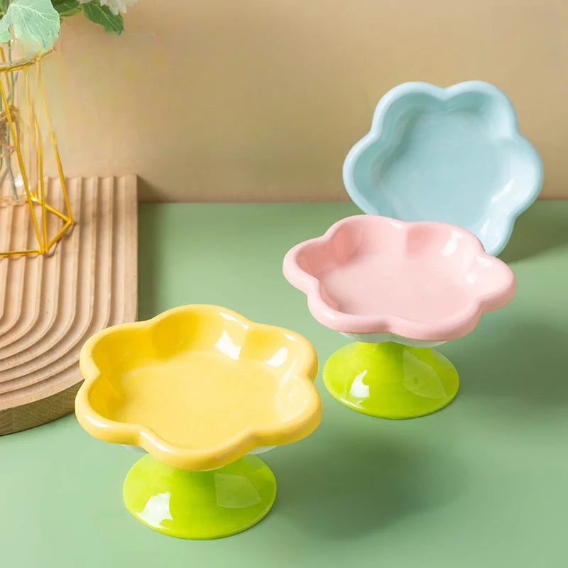 Ceramic Raised Cat Bowl