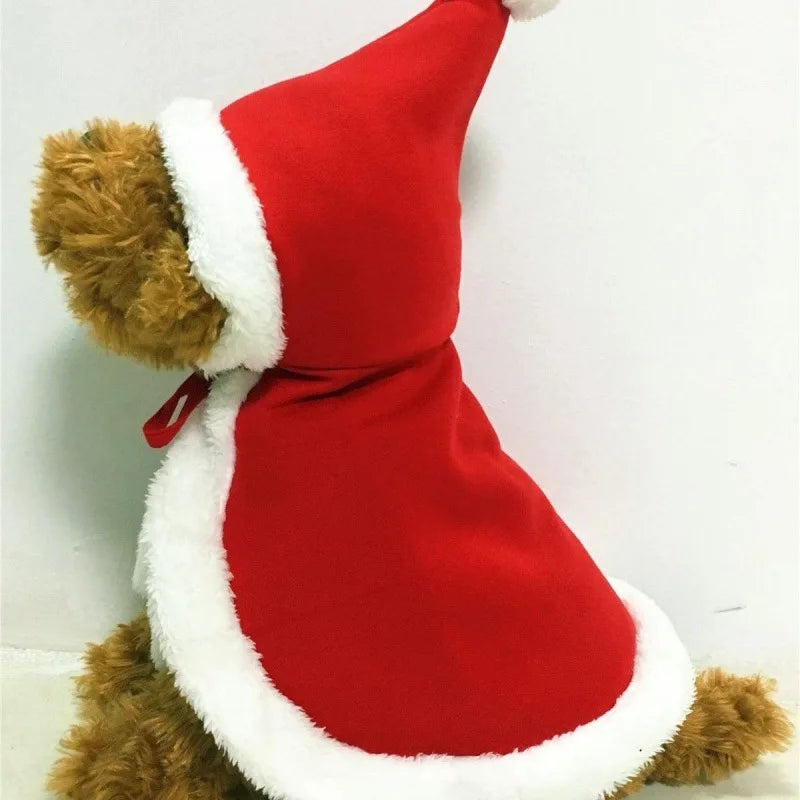 Santa Cat Outfit Costume