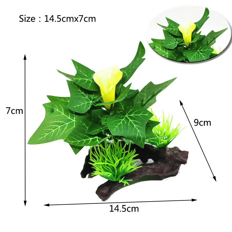 Artificial Fish Tank Plants